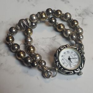 Geneva Gray and Gold Watch